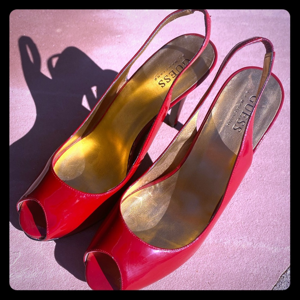 Brand New Guess by Marciano Red heels